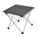 Compact Aluminum Folding Roll Up Camping Table With Carry Bag