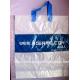 Frosted Plastic Bags / Soft Loop Handle Bag with Logo Printed