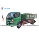 6t Dongfeng Hydraulic Hook Lift Garbage Truck With Auto Tipping