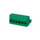300V 18A Panel Mount Terminal Block , CPT 7.62mm Pitch Terminal Strip Connector