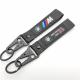 Bold Monogram Gift Lanyard - Reversible Woven Label & Secure Key Organizer