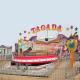Crazy Disco Amusement Park Equipment 20 - 40 Riders With 380v Voltage