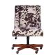 Velvet Ergonomic Folding Office Chair Adjustable Backrest Salon Hairdressing Equipment
