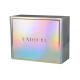 Holographic Color 150g Custom Printed Packaging Boxes
