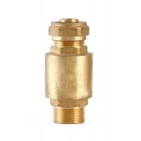 Stable 3/8 Vertical Brass Check Valve Anti Corrosion Rustproof