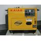 Portable 3KW Silent Diesel Generator With AVR Self-Excited Constant Voltage