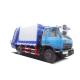 Automatic Waste Disposal Truck / Recycle Garbage Truck 400L Fuel Tank Capacity