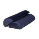 Comfort Black High Density Foam Foot Rest Half Cylinder Cushion For Travel