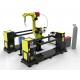 Double Station Welding Robotic Workstations Robotic Arm 6 Axis CO2 Mig Mag Tig Welding Robot