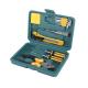 11-Piece Tool Set - General Household Hand Tool Kit with Plastic Toolbox Storage Case