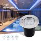 LED Underwater Pool Lights 4W 8W 12W 24VDC IP68 Waterproof Stainless Steel 316 RGB 3in1 for Swimming Pools