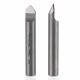1PC 6mm HSS Router End Mill Diamond PCD Tools Stone Hard Granite Cutting Engraving Bits