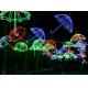 LED Simulation Umbrella Shape Lamp Outdoor Waterproof Lighting Festival Products Spring Festival Christmas Decorative Li