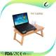 Bamboo laptop desk adjustable breakfast serving bed tray