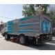 4x2 Street Sweeper Truck Road 6 Wheelers Blue Vacuum Cleaning