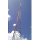 MEGATRO Triangular Telecom tower;steel telecommunication towers;lattice telecom towers;mast with telecom tower