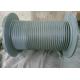 Muiti Layer Winch Drum , Cable Winding Drum Customized Cabon Steel
