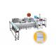 High speed disposable mask machine production line can be connected to the