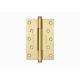 One Piece Brass Bearing Hinges , 4 Inch 5 Inch Solid Wood Door Hinges With Screws