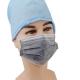 Active Carbon Disposable Nose Mask , Fabric Surgical Face Mask With Elastic
