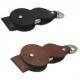 discount OEM leather USB flash disk 2GB 4GB 8GB with embossed or printed logo