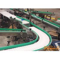 Steel Sprocket 0.4KW 500kg Roller Chain Conveyor 400mm Width