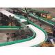 Steel Sprocket 0.4KW 500kg Roller Chain Conveyor 400mm Width