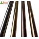 2 Cold Drawn Stainless Steel Tube Mirror Polished Golden ASTM A268 A269