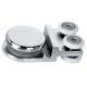 Zinc Alloy Hanging Sliding Door Rollers Suspension Double Track Wheels 5-6mm Thick