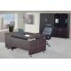 modern office leather table furniture/office leather desk furniture
