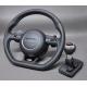 Carbon Fiber Injection Molded Steering Wheel With Black Color