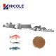 CE Twin Screw Floating Fish Feed Pellet Extruder Machine With ABB Motor