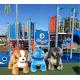 Hansel plush motorized animals entertainement machine ride on animal toy animal robot for sale