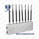 Adjustable  All Frequency Omni-Antennas GSM 3G 4G Mobile Phone Signal Jammer GPS WiFi Lojack Jammer