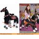 Adult Ride on Horse Toy Pony Large Size Horse Animal Toy on Wheel Mechanical Horse Toys