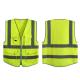 Construction High Visibility Security Vest Customized Logo Accepted