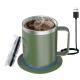 Desktop Intelligent USB Self Warming Coffee Cup Travel Mug OEM