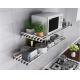 Sturdy And Durable Kitchen Organizer Rack SUS304 Stainless Steel With Multi Layer