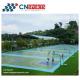 CN-S02 Silicon PU Tennis Flooring ,level 1 Flame Retardancy and Tensile Strength 3.2mpa