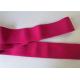 6 Cm Rose Red Spandex Elastic Nylon Webbing Knit Belt High Elastic Soft