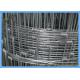 Hot Dipped Galvanized Hinge Joint Fencing For Animals Feeding