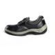Comfortable EVA Insole Black Leather Steel Toe Protection Men'S Non Slip Work Boots