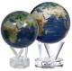 OEM geography teaching tool rotating solar powered globe/world map
