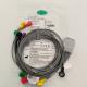 Original Dynamic Holter ECG Lead Wire 12 Lead Button Type REF EL10NISH01 IPN 01.57.471450