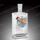 ISO9001 2015 Painting Surface 500 ML Custom Glass Bottles