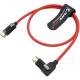 Alvin's Red Locking USB C Cable for Blackmagic 4K G2 20in 10Gbps