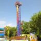 24m Sky Drop Ride , Sky High Thrill Rides With Beautiful LED Lights