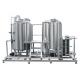 5BBL Pub Brewing Systems SS304 Steam Heating In Beer Production Line Energy