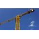 Self Erecting Hammer Head Tower Crane 10 ton 65 m Boom Building