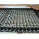 Industry Driving Type Metal Mesh Conveyor Belt Spiral 35 * 50mm For Furnace ISO9001